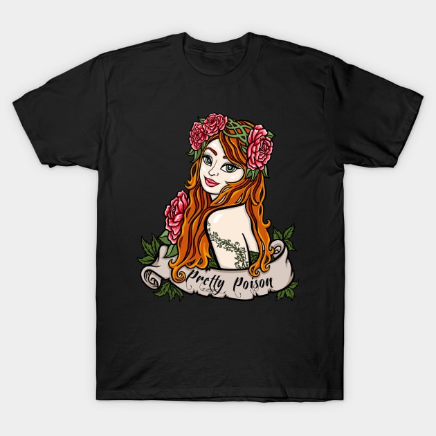 Pretty Poison T-Shirt by OfficeInk